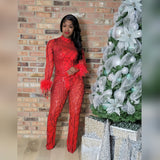 Jingle bells jumpsuit