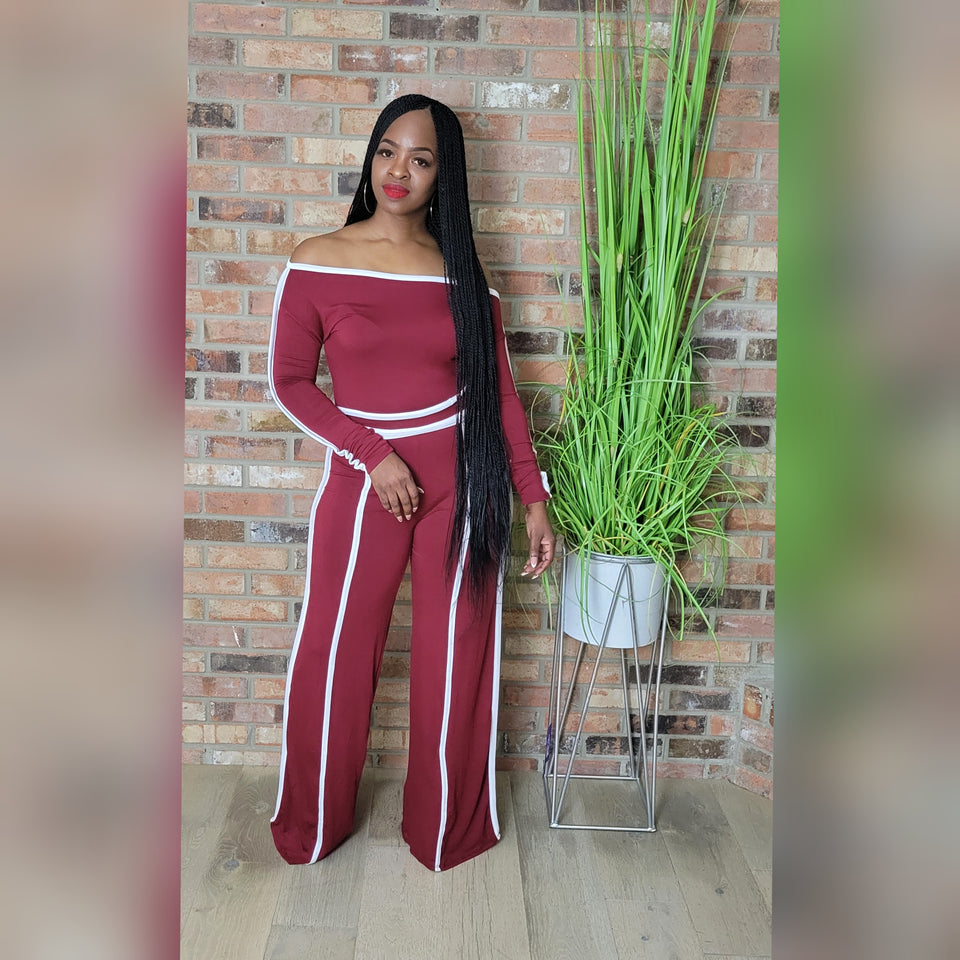 Jenn set( burgundy)