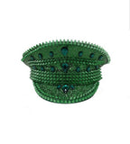Mardi gras captain hat(Green)